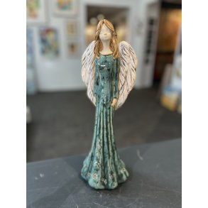 Engel i keramik af Anka Christip