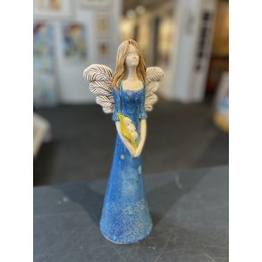 Engel i keramik af Anka Christip