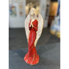 Engel i keramik af Anka Christip