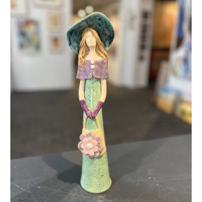 Engel i keramik af Anka Christip