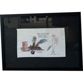 Kurt Westergaard, kronik 21x30cm