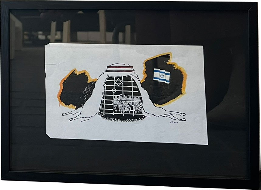 Kurt Westergaard, kronik 21x30cm