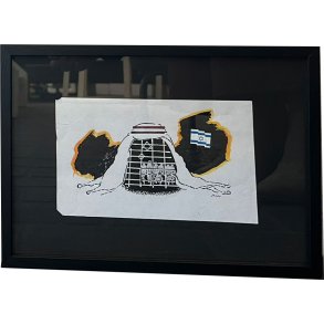 Kurt Westergaard, kronik 21x30cm