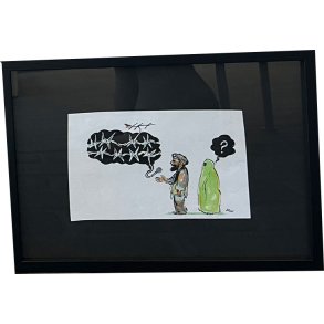 Kurt Westergaard, kronik 21x30cm