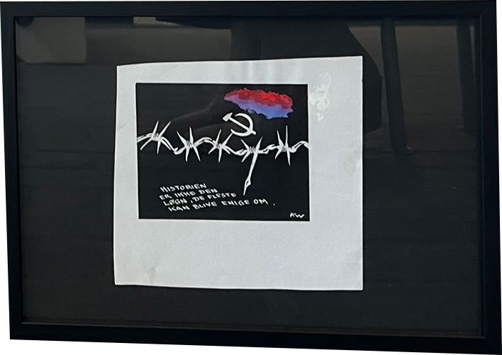 Kurt Westergaard, kronik 21x30cm