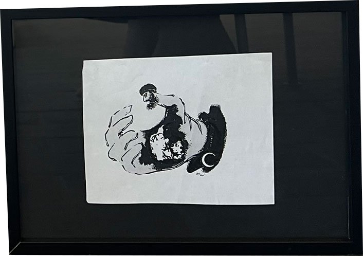 Kurt Westergaard, kronik 21x30cm
