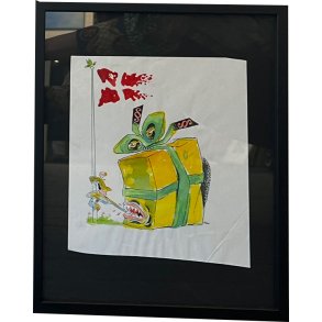 Kurt Westergaard, kronik 21x34cm