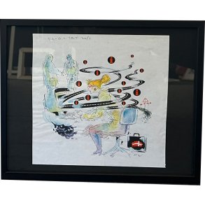 Kurt Westergaard, kronik 21x34cm