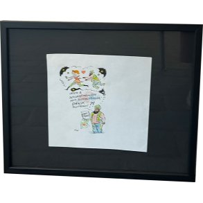 Kurt Westergaard, kronik 21x34cm