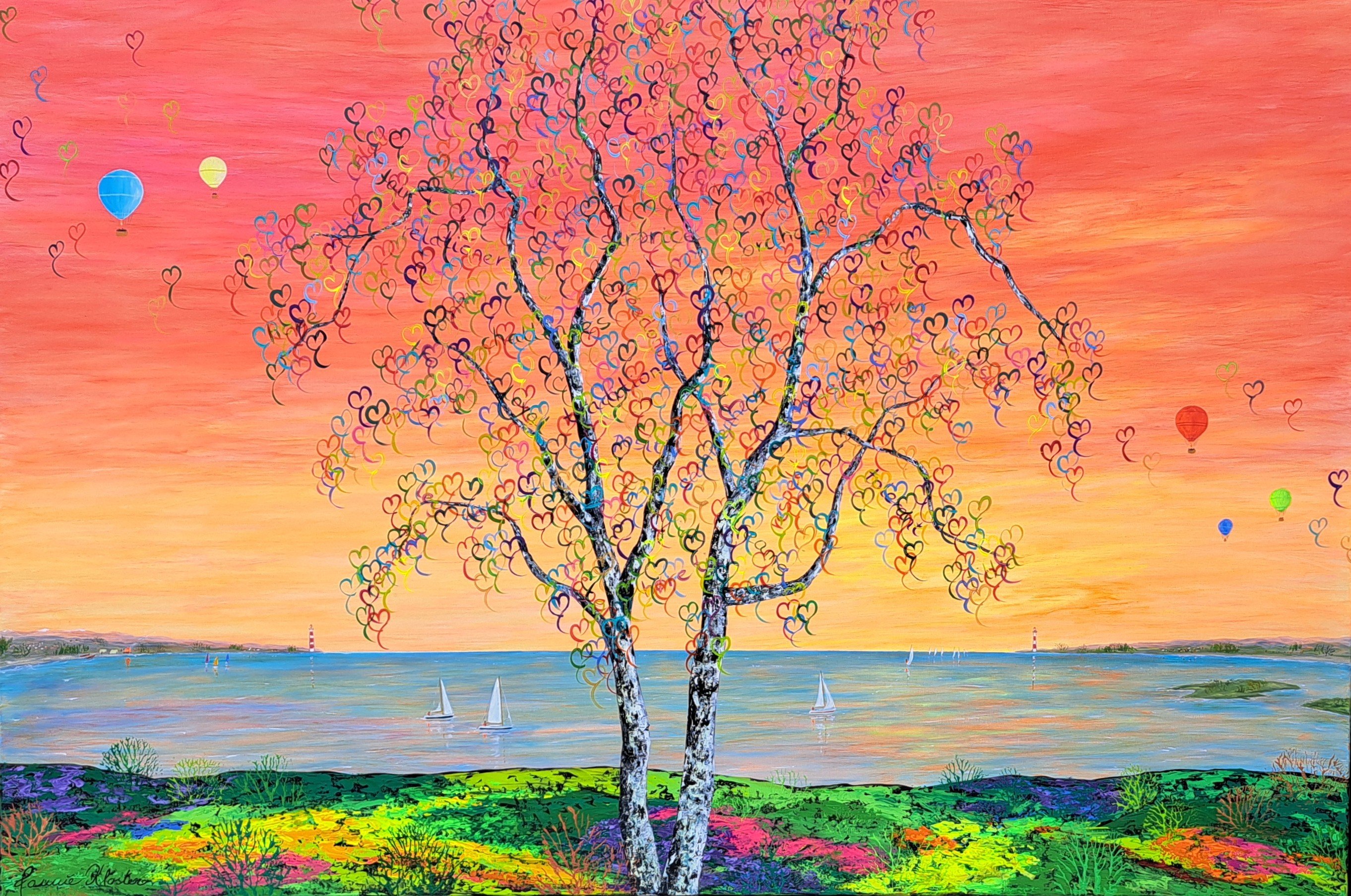 maleri Jannie Kloster 100x150cm