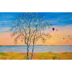 maleri Jannie Kloster 100x150cm