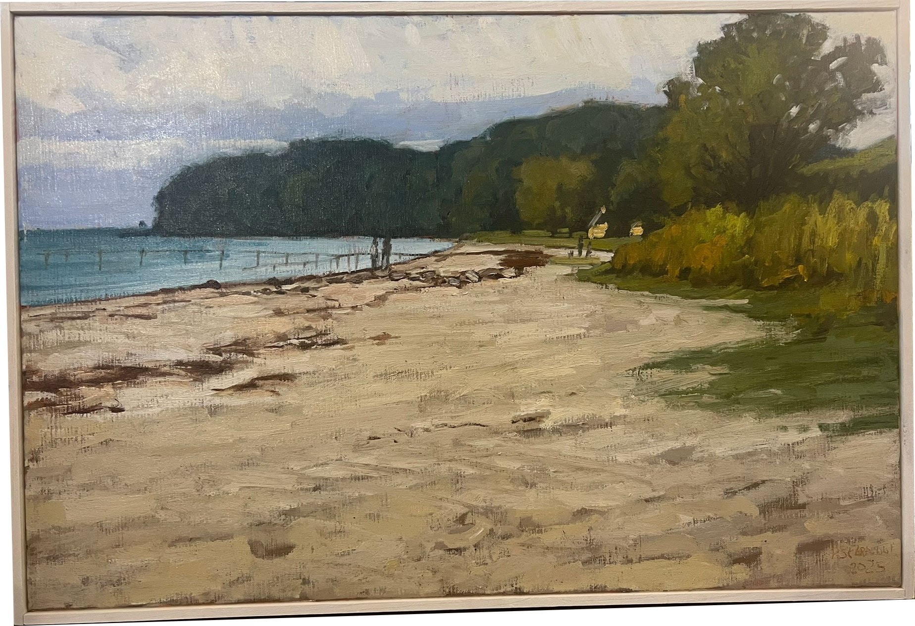 Pl Skardenni - landskabsmaleri fra frrerne 60x90cm