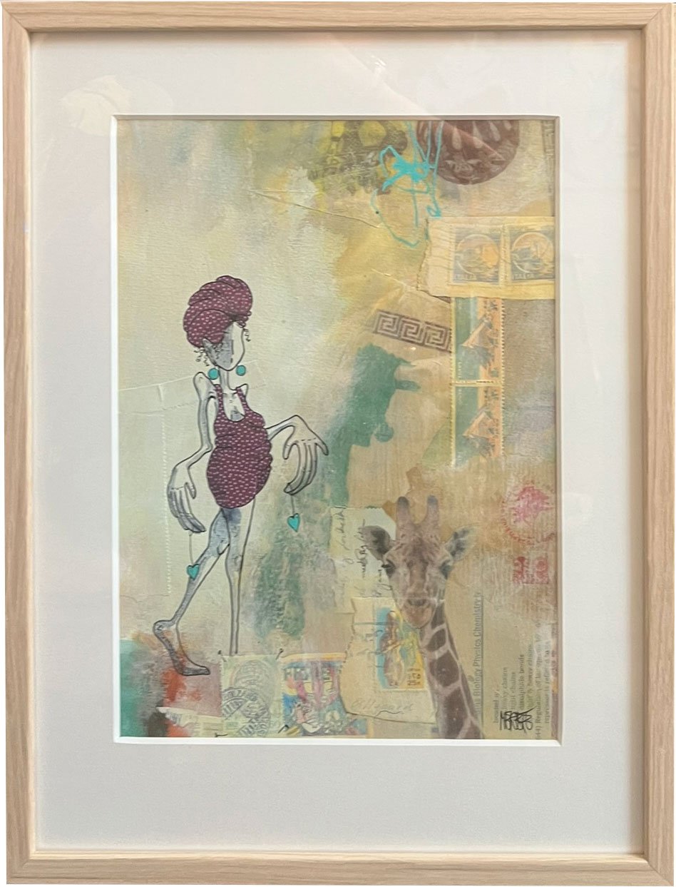 Merete Lisby, maleri 30x40cm