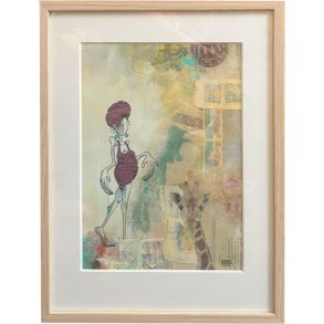 Merete Lisby, maleri 30x40cm