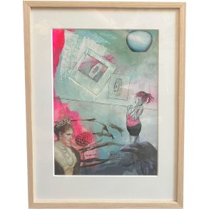 Merete Lisby, maleri 30x40cm