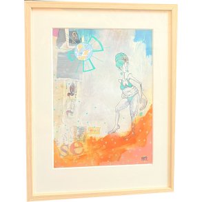 Merete Lisby, maleri 30x40cm