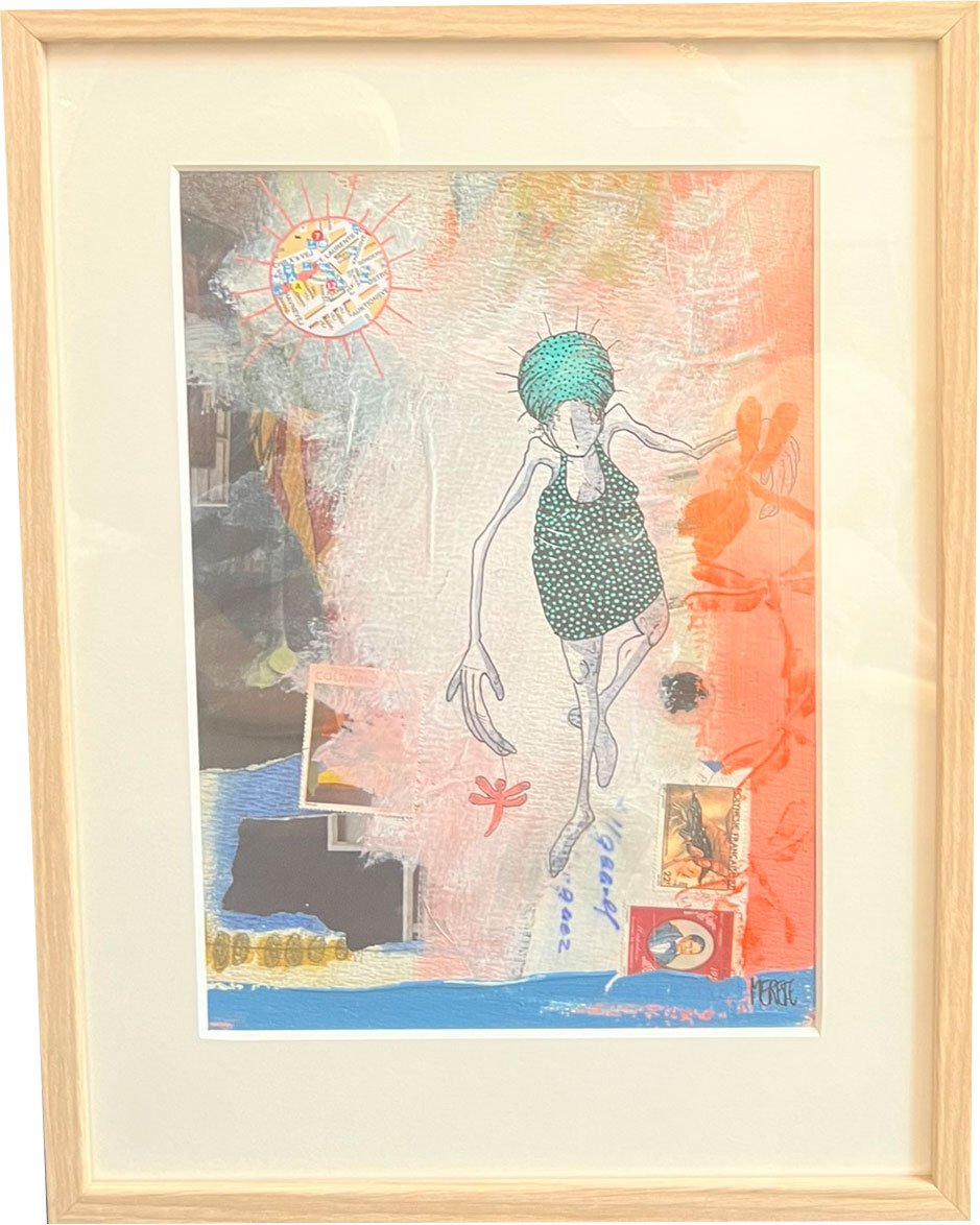 Merete Lisby, maleri 30x40cm
