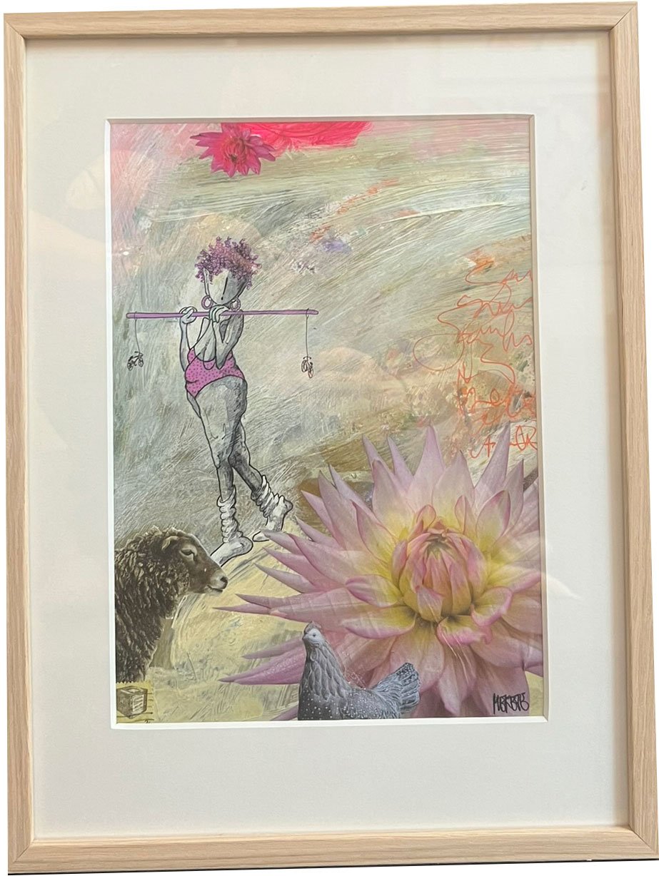Merete Lisby, maleri 30x40cm