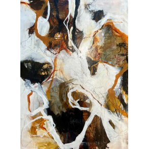 Rie Brdsgaard  90x120cm maleri portrt