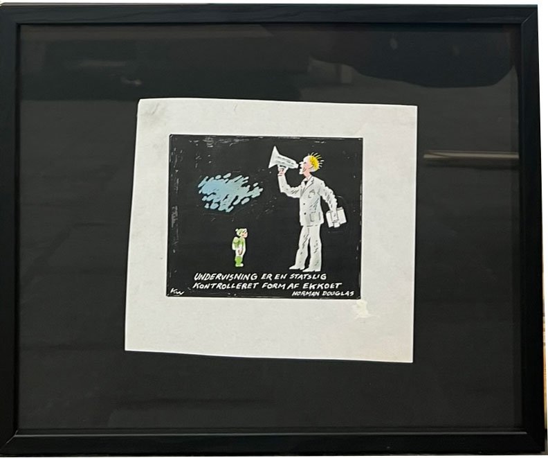 Kurt Westergaard, kronik 21x34cm