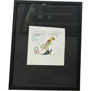 Kurt Westergaard, kronik 21x34cm