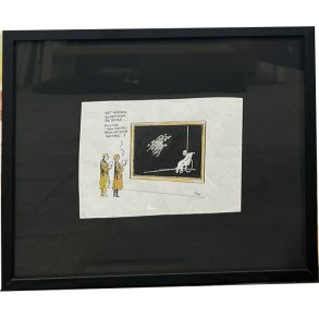 Kurt Westergaard, kronik 21x34cm