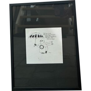 Kurt Westergaard, kronik 21x34cm