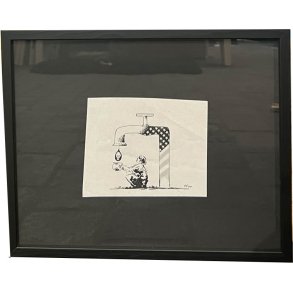 Kurt Westergaard, kronik 21x34cm