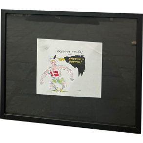 Kurt Westergaard, kronik 21x34cm