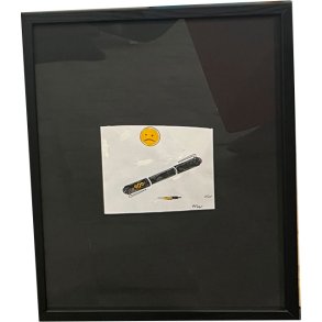 Kurt Westergaard, kronik 21x34cm