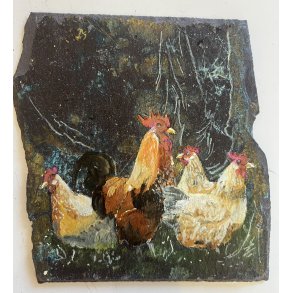 H�ns af Anne-Mette Lehrskov, 20x20cm maleri