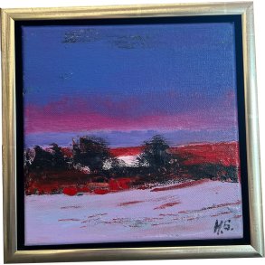 Hanne S�rensen maleri 20x20cm