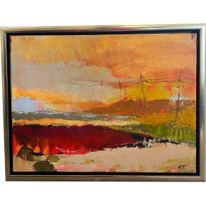 Hanne Srensen, maleri 30x40cm