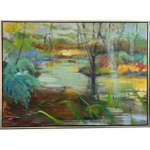 Hanne Srensen maleri 100x140cm