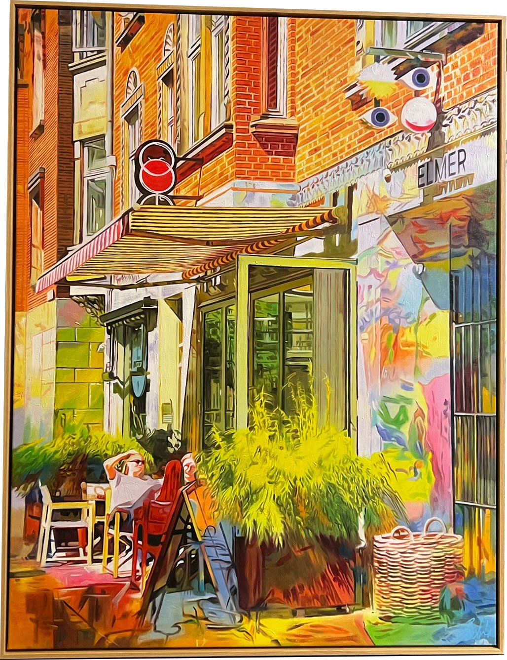 �46 i Aarhus 100x130cm af Sarah H�i