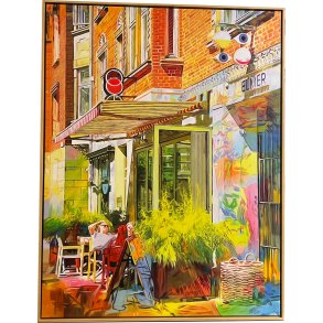 46 i Aarhus 100x130cm af Sarah Hi