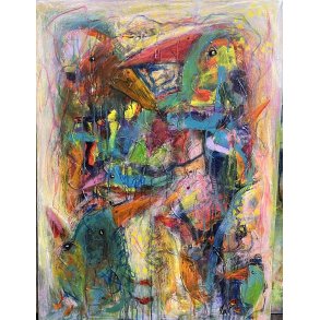 Lea Peters, maleri 60x80cm