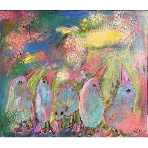 Lea Peters, maleri 40x30cm