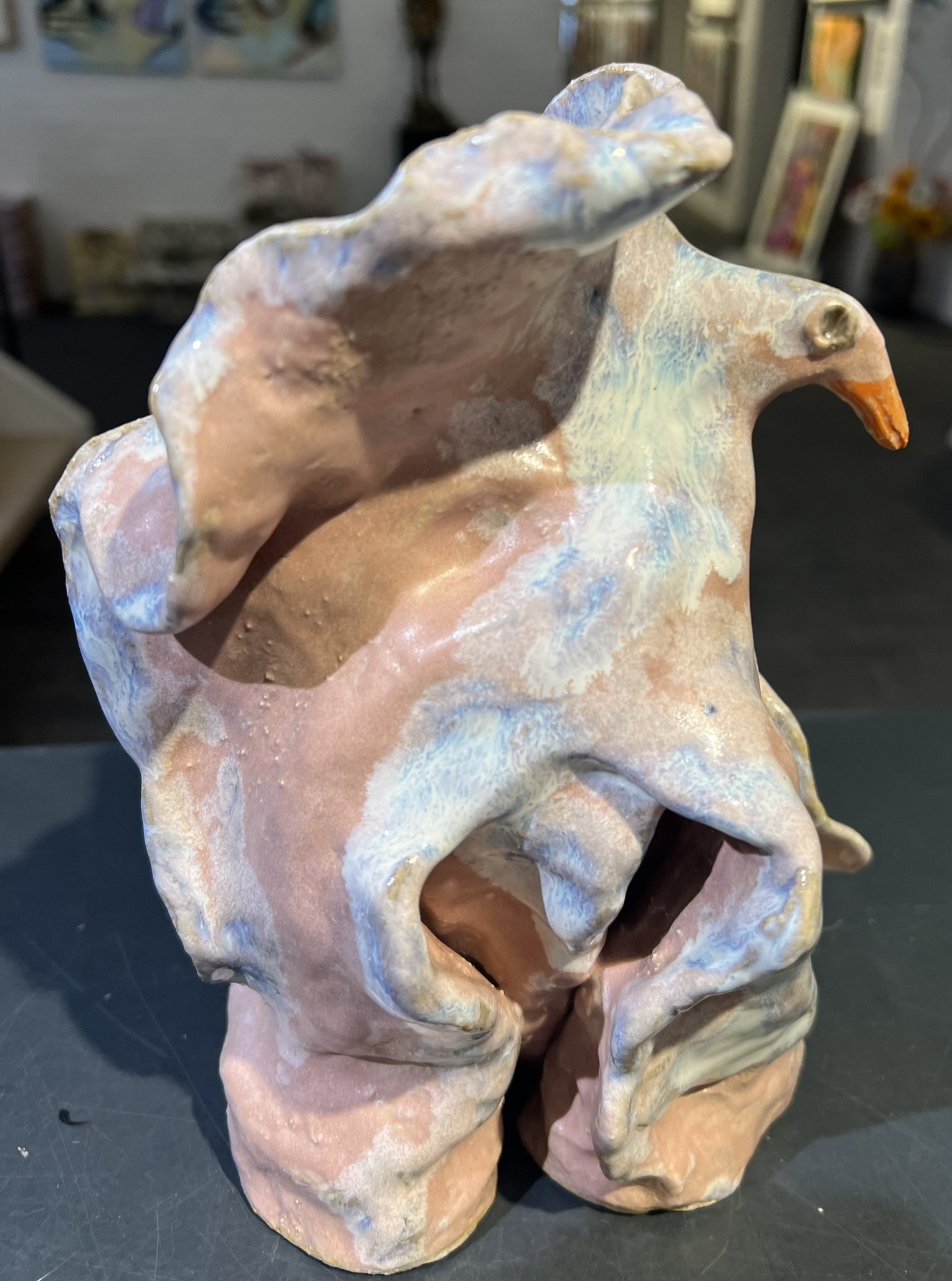 Lea Peters, keramik skulptur, Mor og B�rn