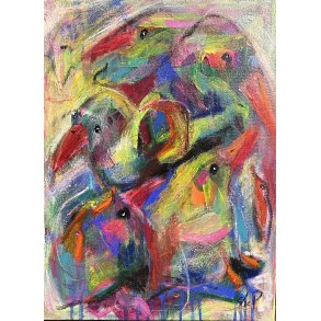 Lea Peters, maleri 40x30cm