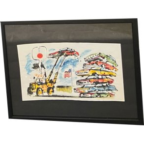 Kurt Westergaard, kronik 24x33cm