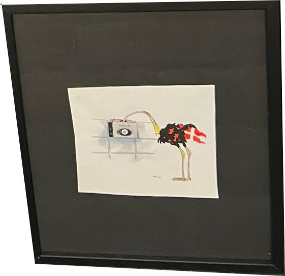 Kurt Westergaard, kronik 24x33cm