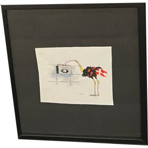 Kurt Westergaard, kronik 24x33cm