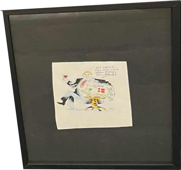 Kurt Westergaard, kronik 24x33cm