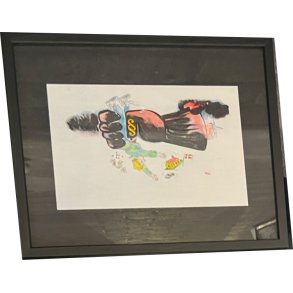 Kurt Westergaard, kronik 24x33cm