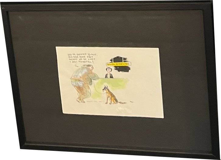 Kurt Westergaard, kronik 24x33cm