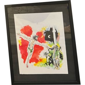 Kurt Westergaard, kronik 24x33cm