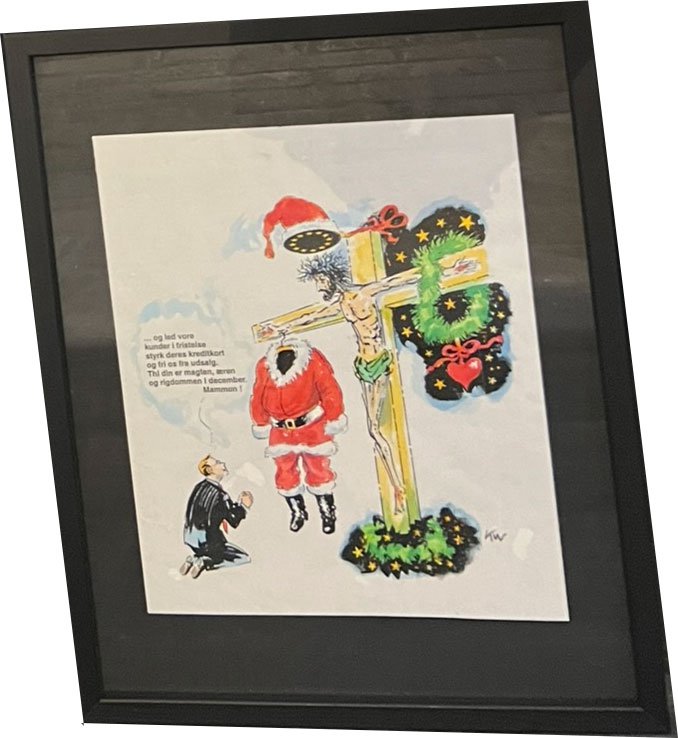 Kurt Westergaard, kronik 24x33cm