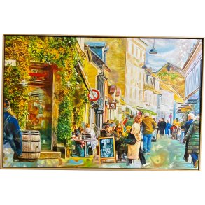 Aarhus Graven 100x150cm af Sarah H�i