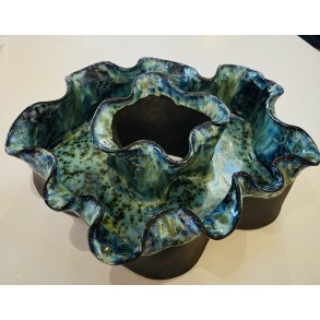 Anette Blichfeldt Madsen, unika sk�l/vase/skulptur